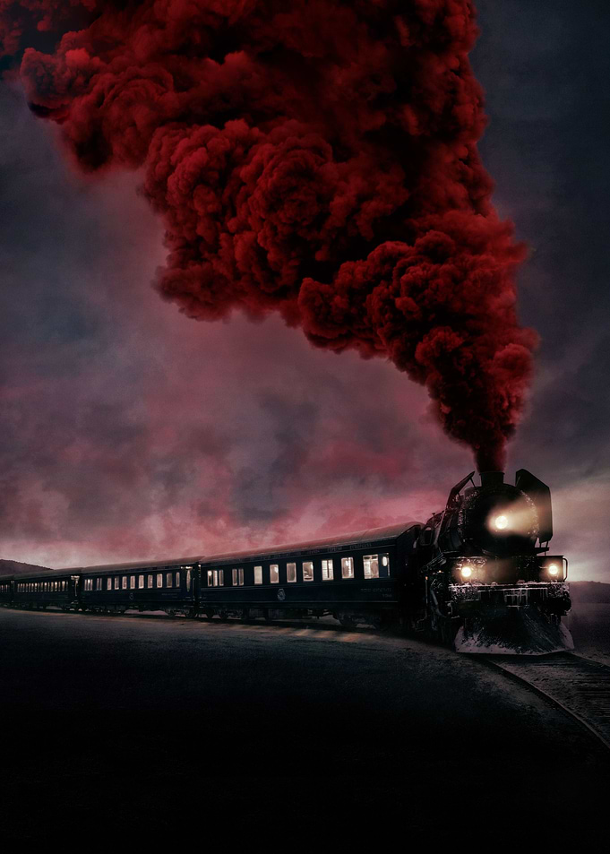 Red steam orient express