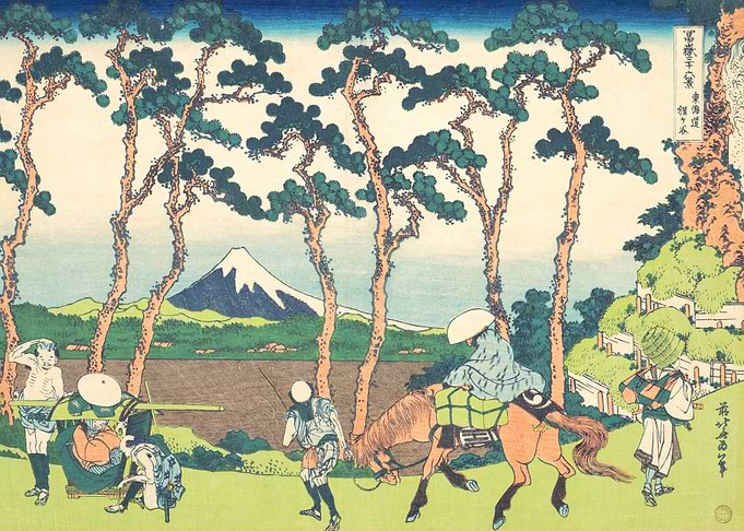 Hodogaya on the Tokaido