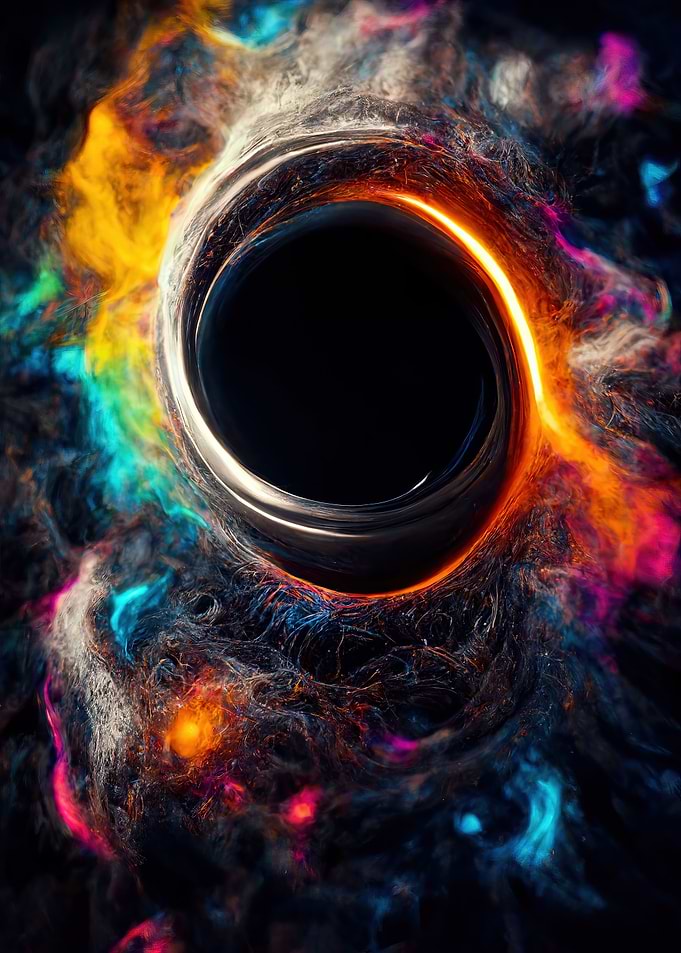Rainbow Blackhole