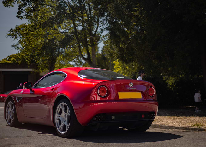 Alfa Romeo 8C Rear
