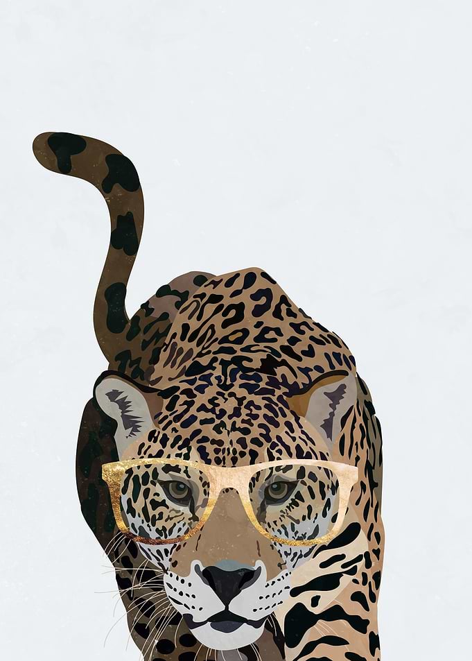 Jaguar golden glasses 2