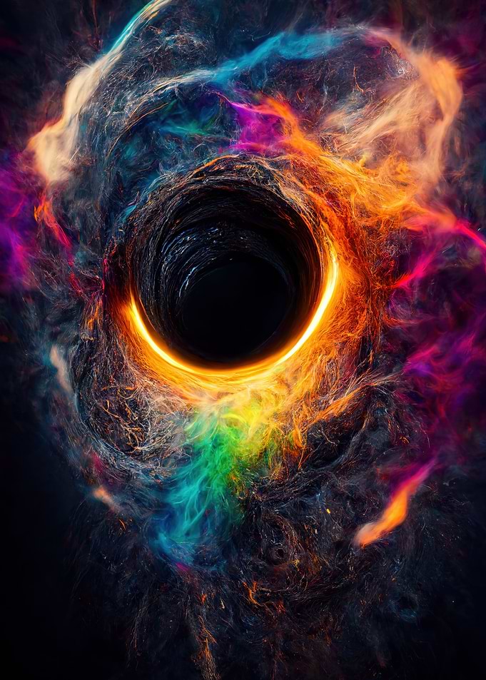 Rainbow Blackhole