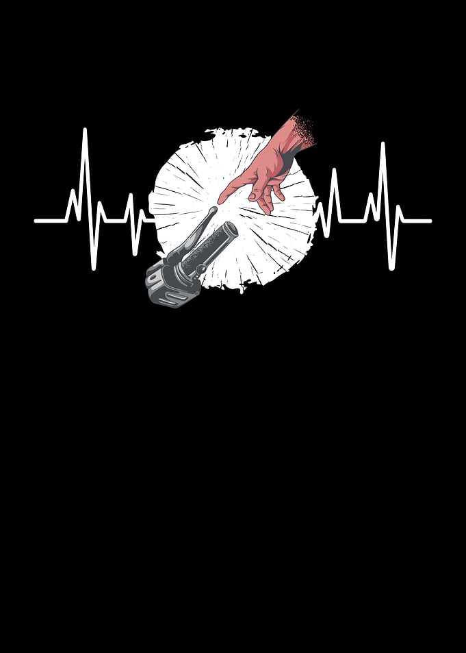Motorbike Heartbeat Biker