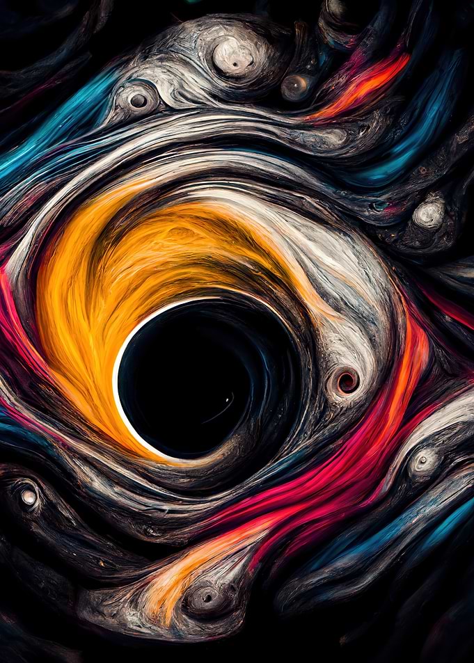 Lots of Swirls Black Hole