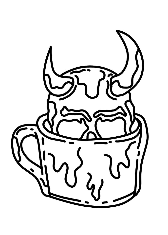 death cup skull