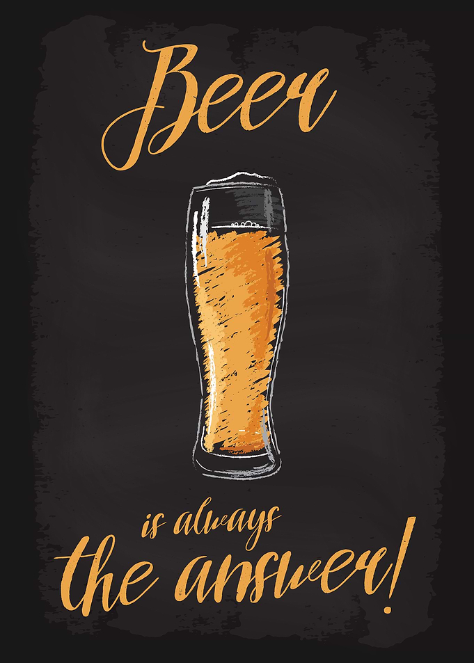 Beer is always the answer