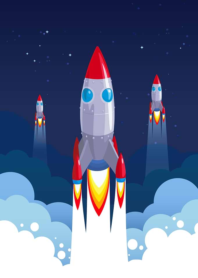 Space ship rocket