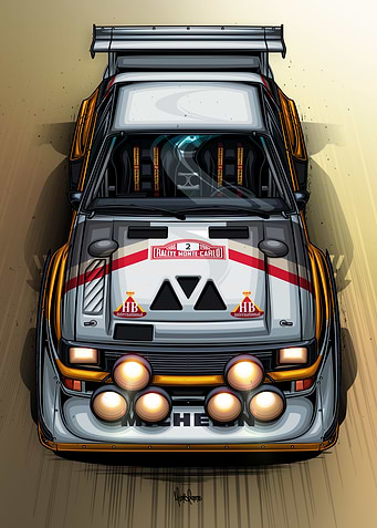 Audi Quattro S1 E2 Rally