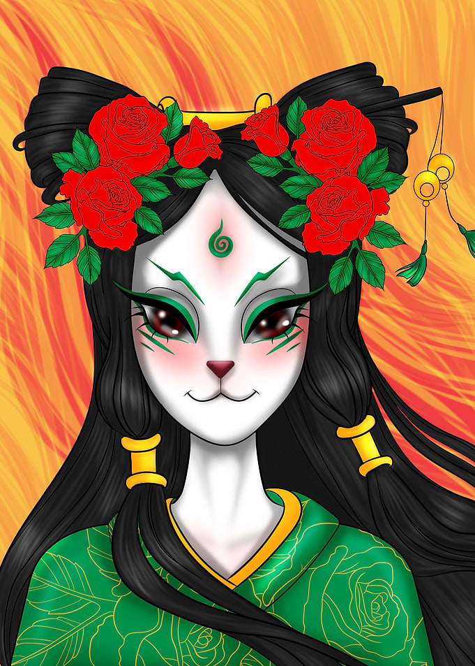 Geisha fox