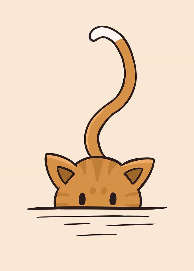 Cute Cat Cartoon