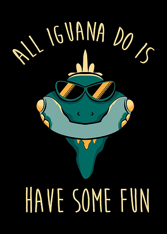 Funny Iguana