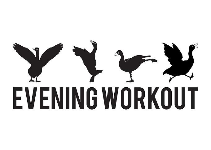 Black Duck Exercising