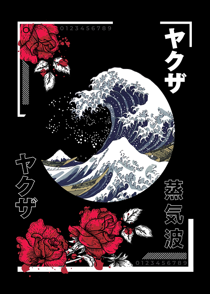 Wave off Kanagawa urban
