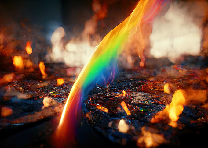 Rainbow Wall Divide