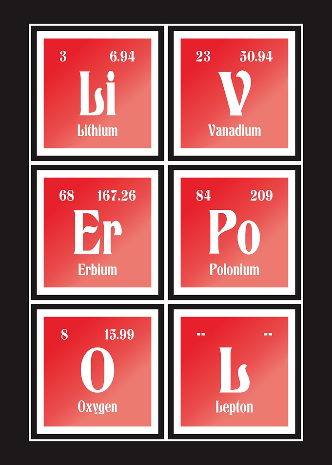 Liverpool Periodic Table