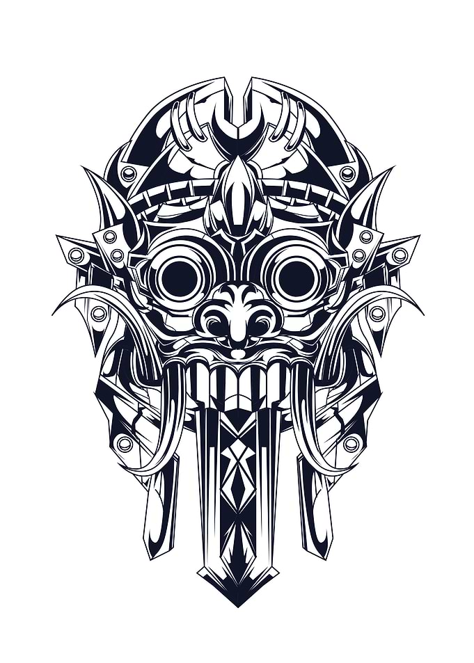 Barong bali indonesia
