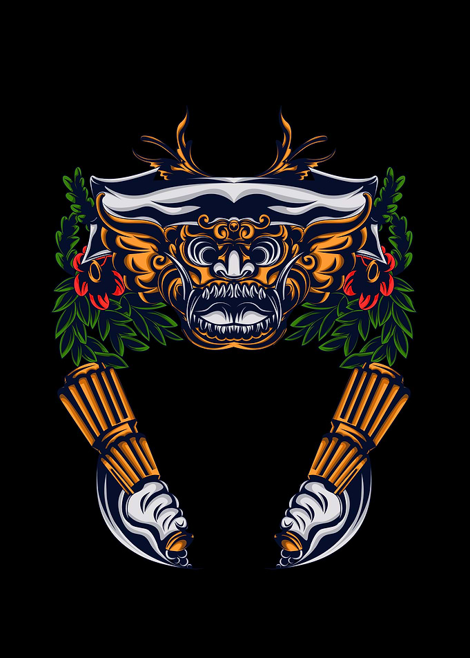 Barong bali indonesia