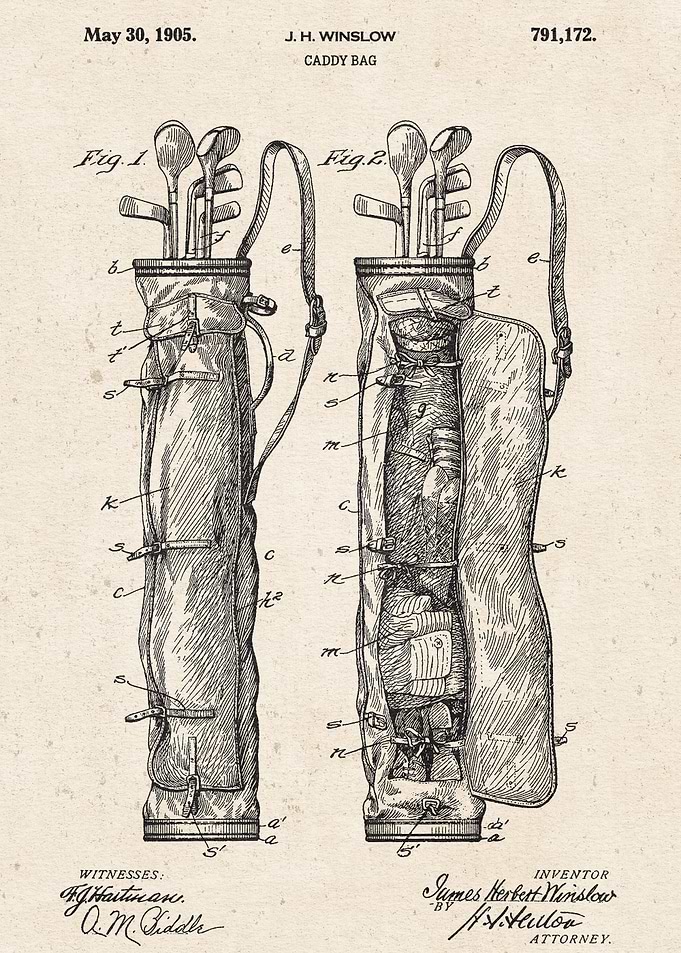 1905 Caddy Bag