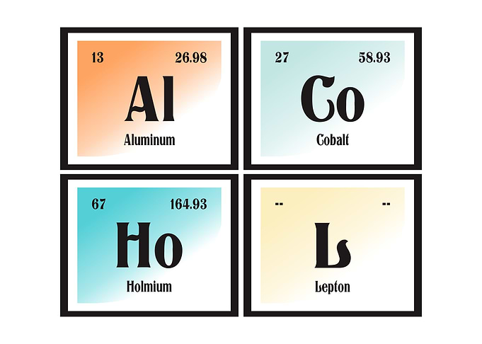 Alcohol Periodic Table