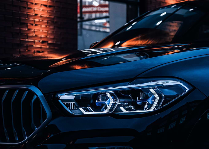 Bmw Car Front Light