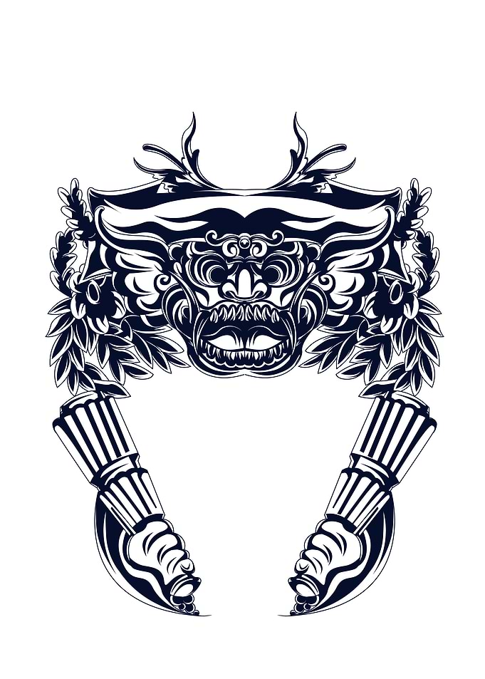 Barong bali indonesia