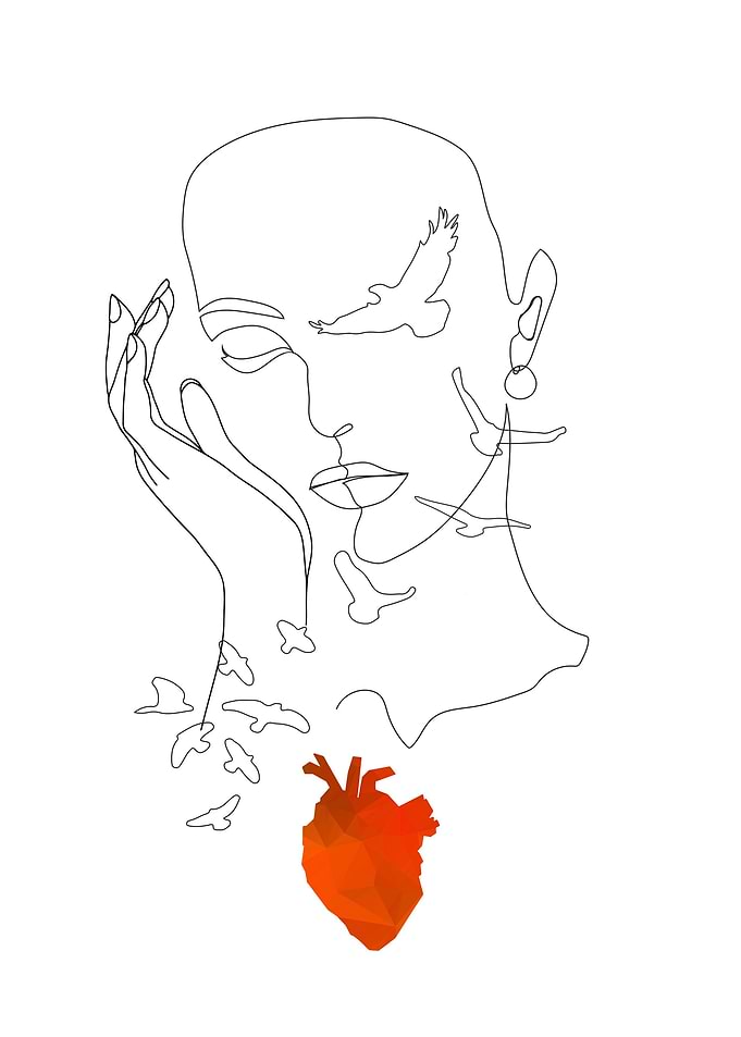 Woman face
