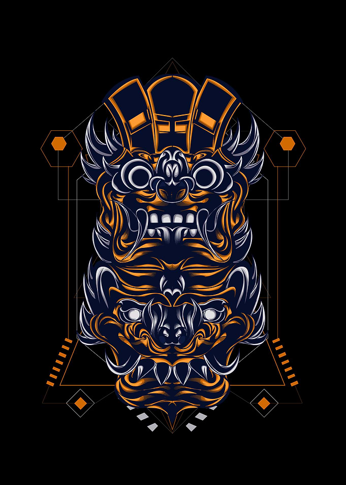 Barong bali indonesia