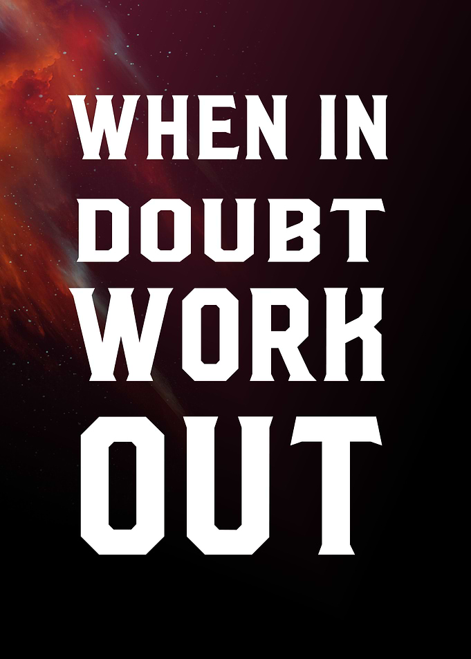 workout motivation textart
