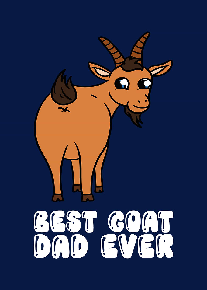 Best Goat Dad Ever