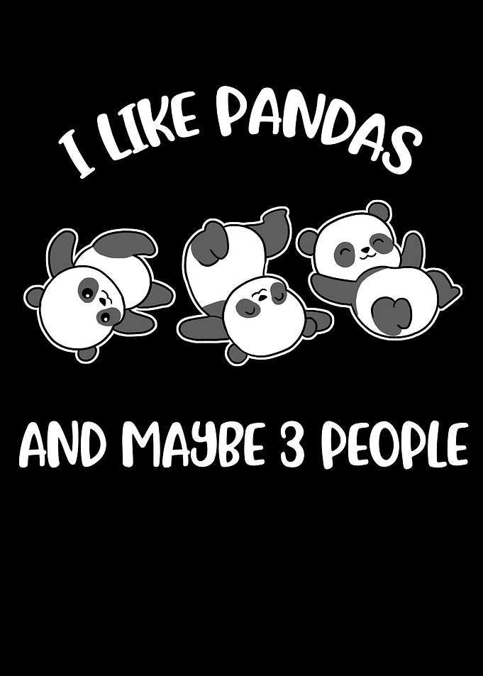 I Like Pandas And 3 People