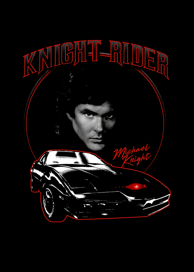 Knight Rider iconic art