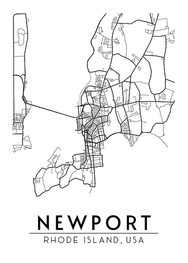 Newport RI Map