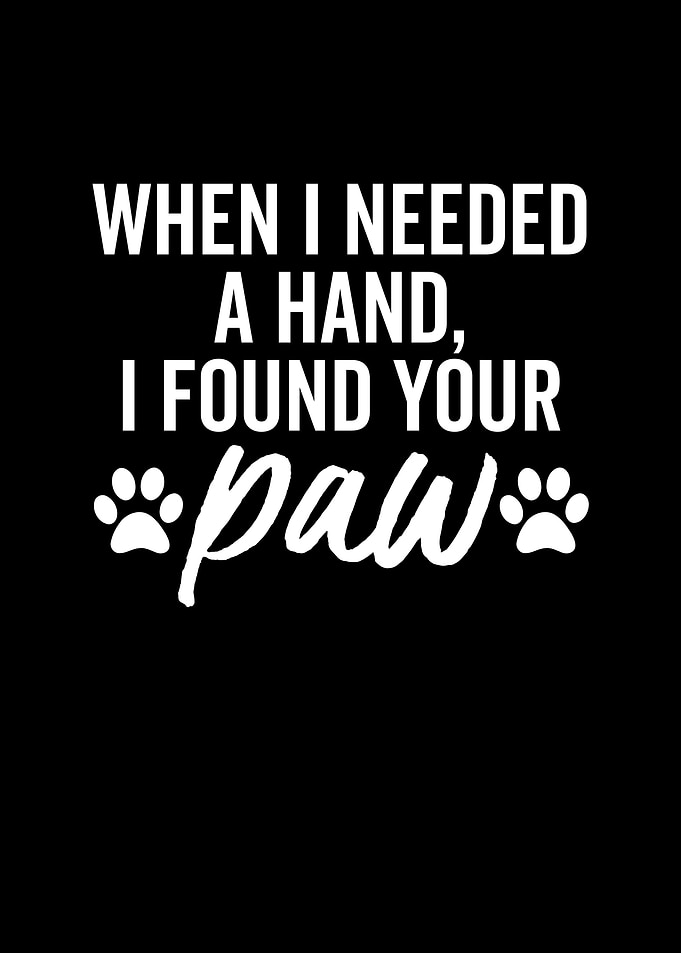 When I Needed a Hand I