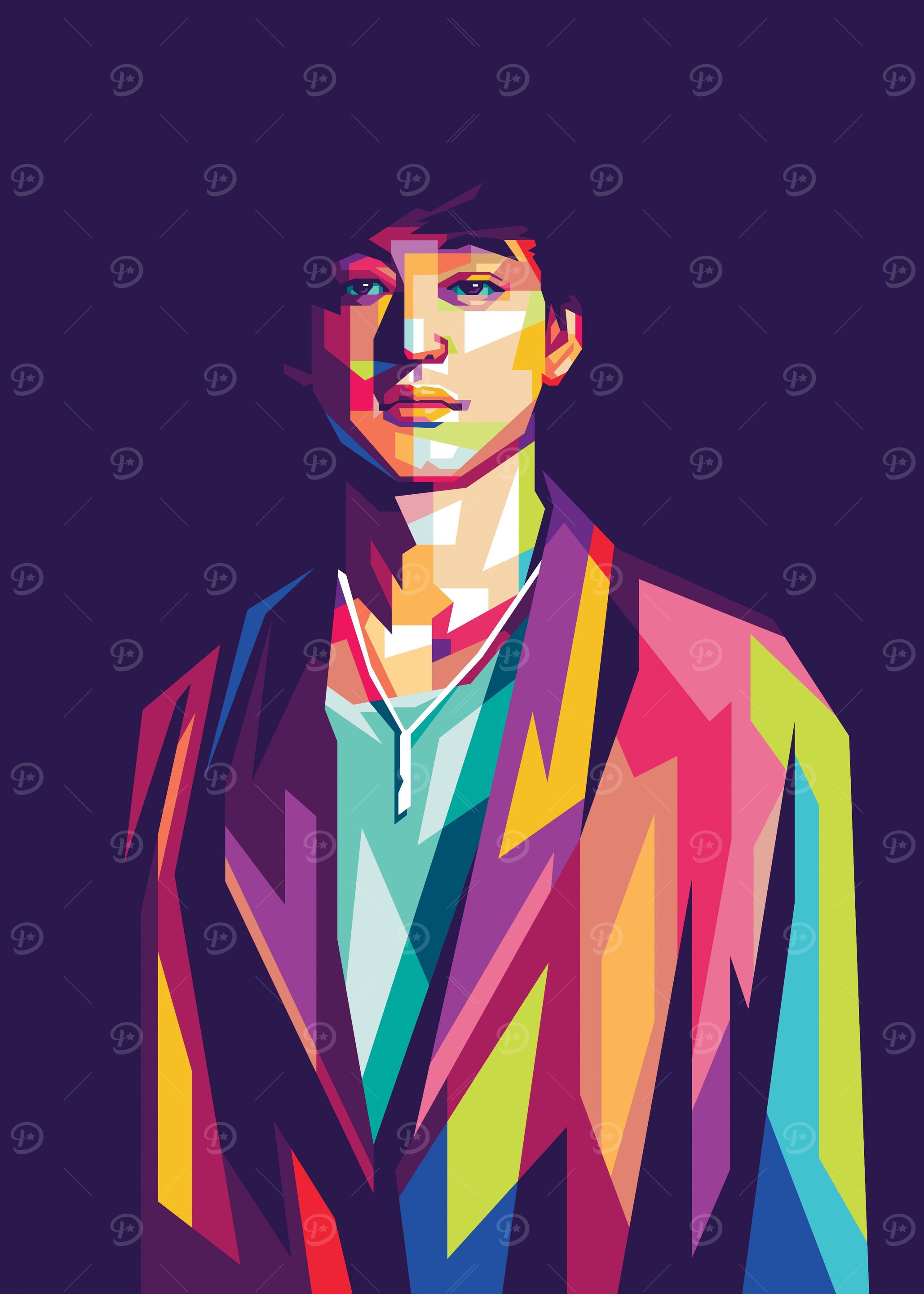 Joji in PopArt Style