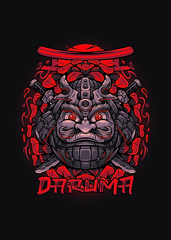 Samurai Daruma