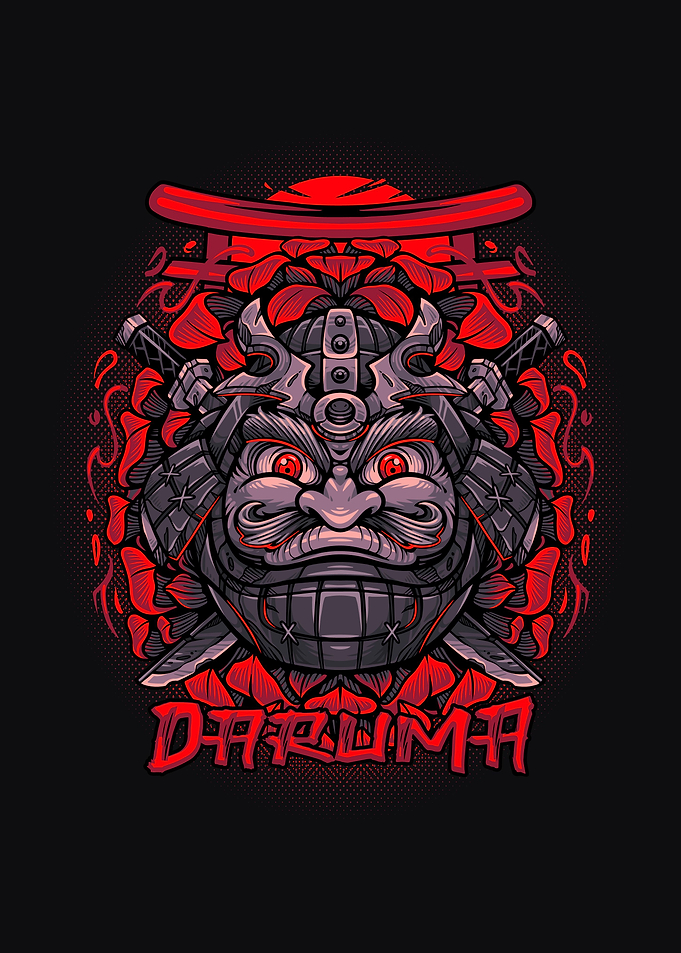 Samurai Daruma