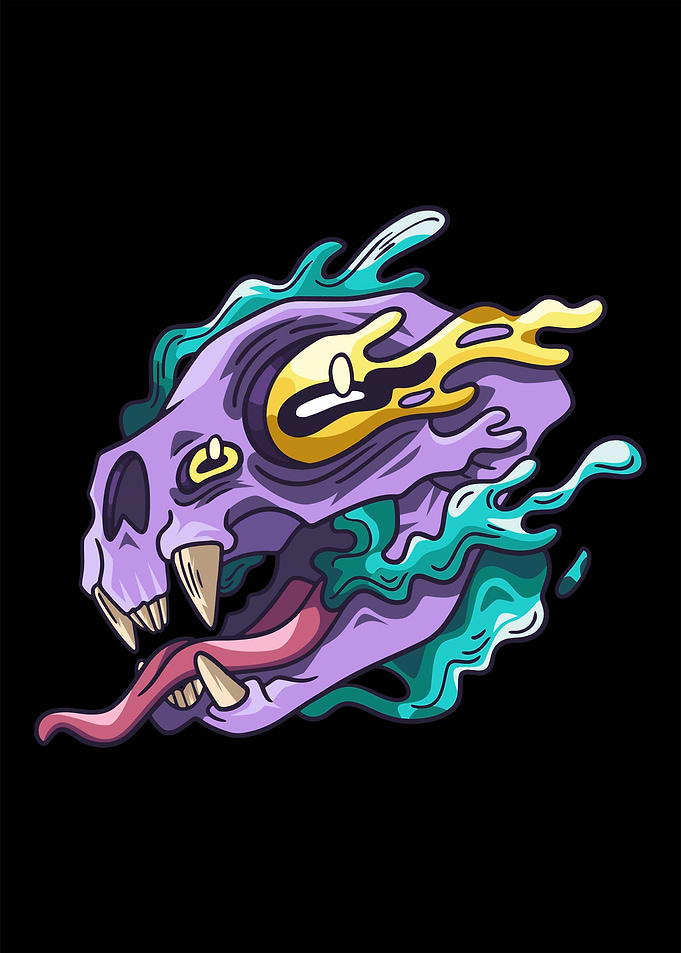 Colorful Splash Art