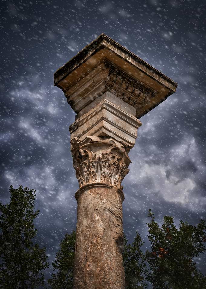 Ancient Corinthian Column