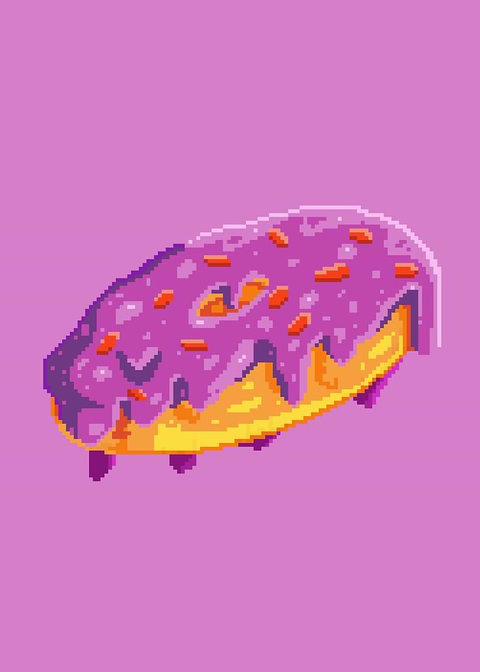 Pinky donuts
