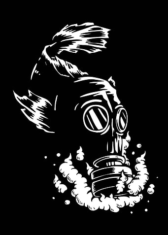 Fish Sketch BW