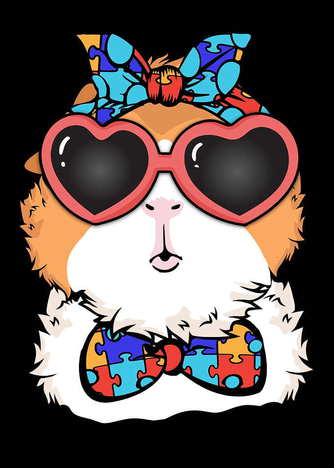 Autism Awareness GuineaPig