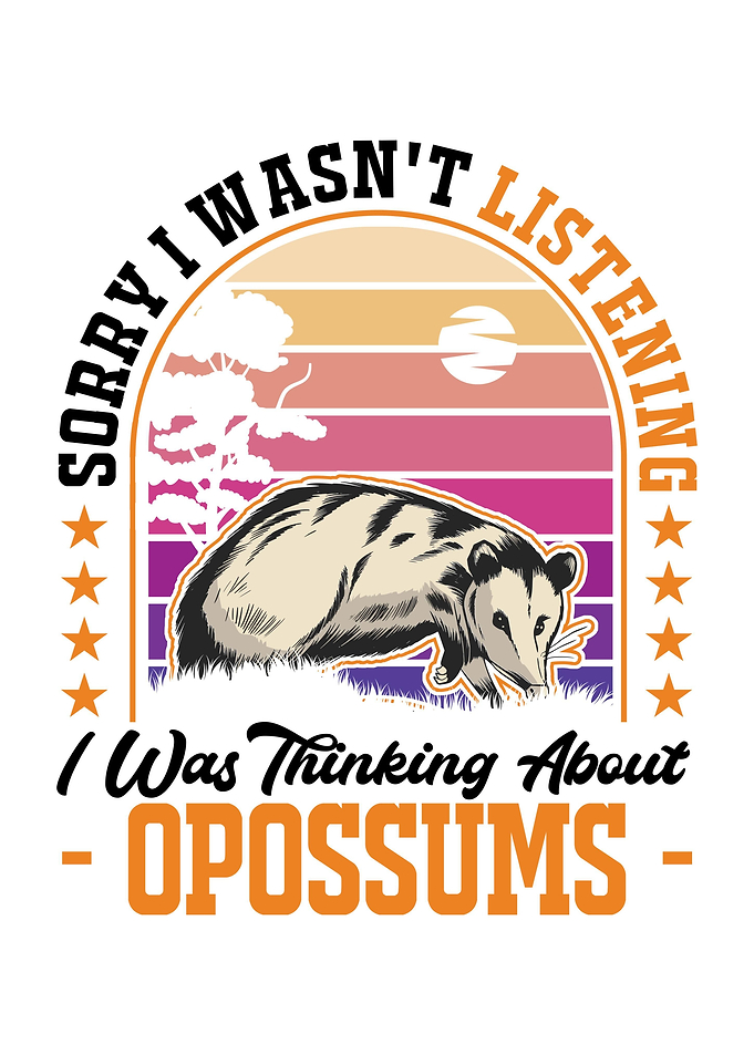 Opossum Lover Possum Gift