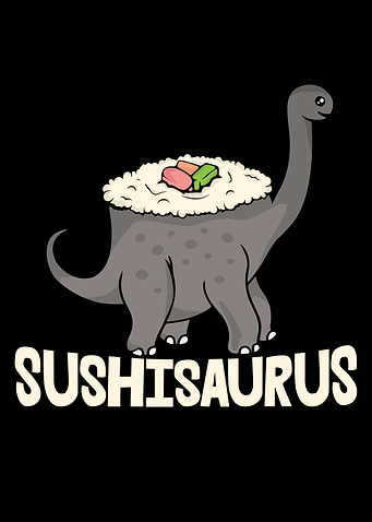 Dinosaur Sushi Lover Gift