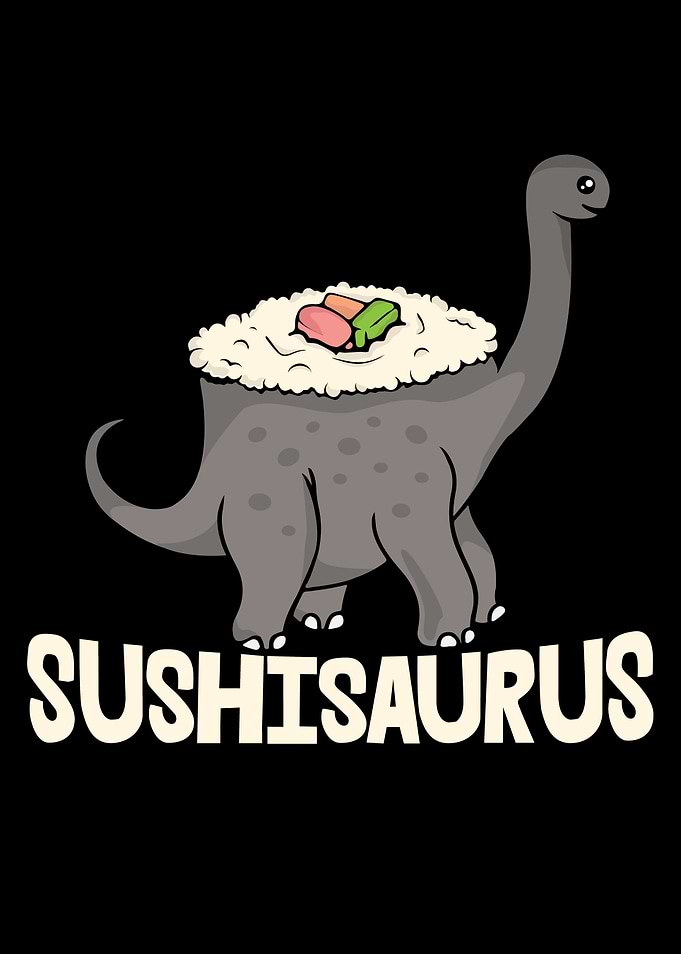 Dinosaur Sushi Lover Gift