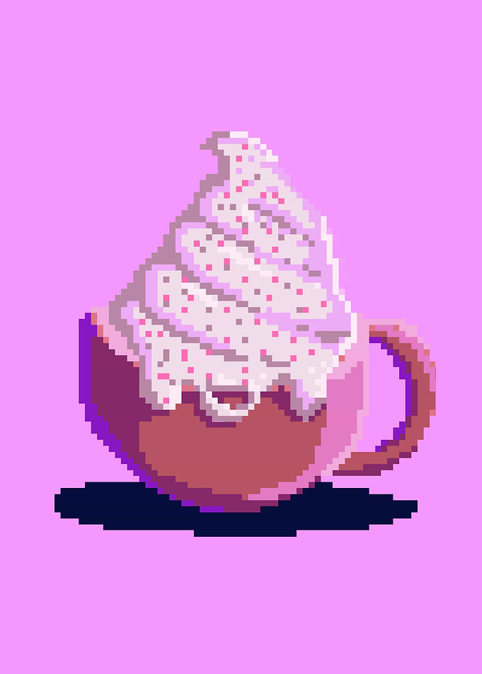 Creamy of cup