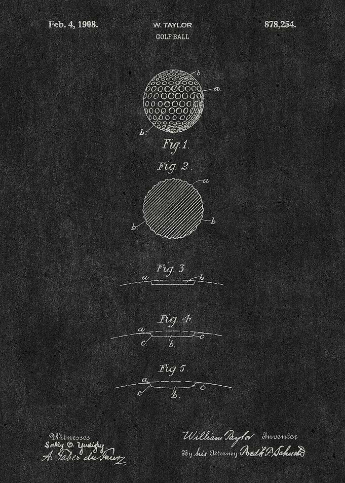 1908 Golf Ball