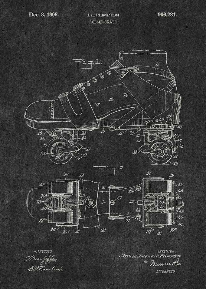 1908 Roller Skate 1