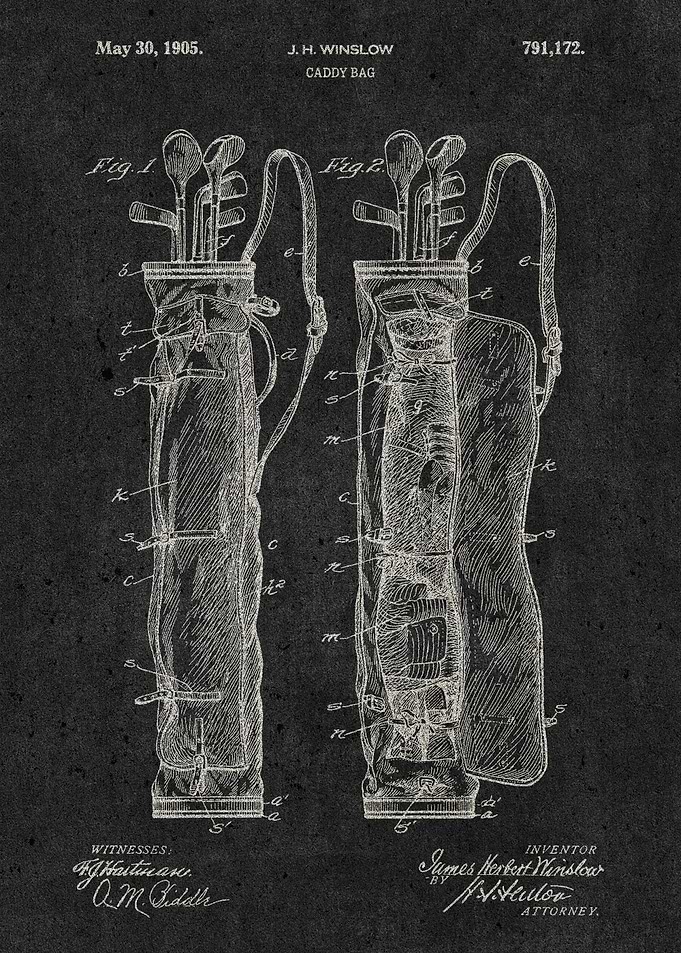 1905 Caddy Bag
