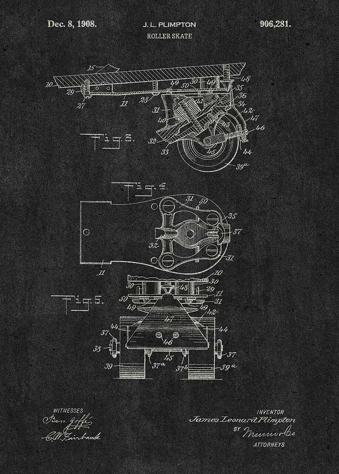 1908 Roller Skate 2