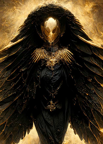 Dark Angel 01 AI Art